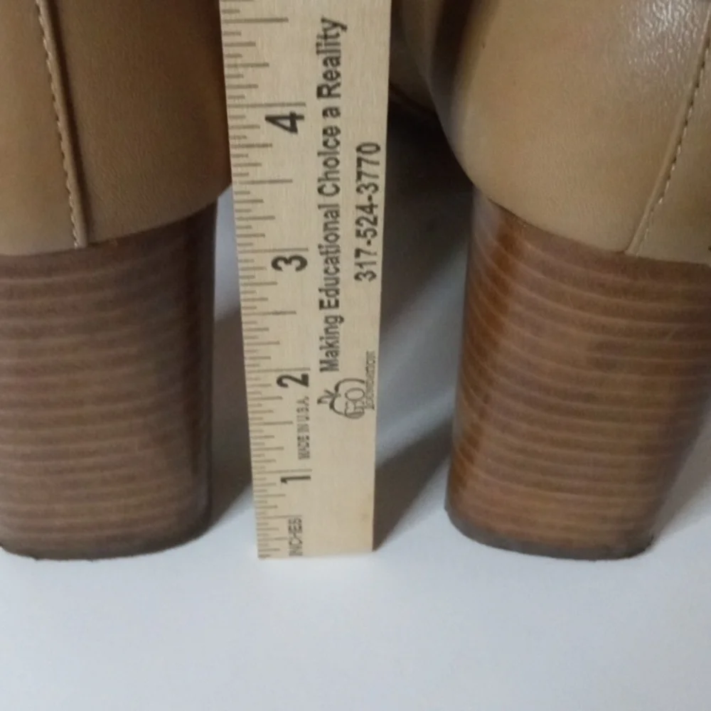 Worthington Women's Ankle Boots, US 10, Tan Slipon pre-owned - Picture 5 of 9